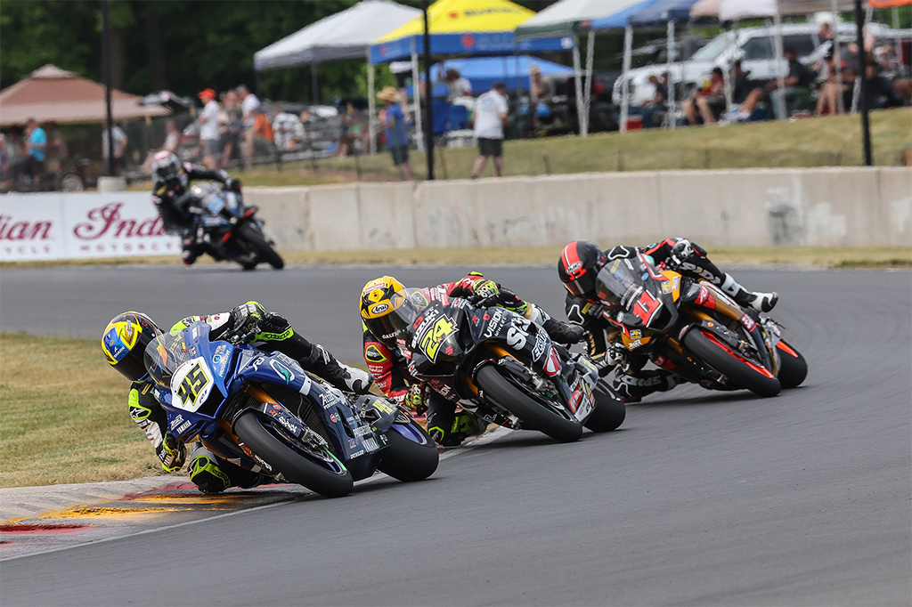 Cameron Petersen takes a top-five finish despite a challenging start to the weekend forthe Fresh N Lean Progressive Yamaha Racing team